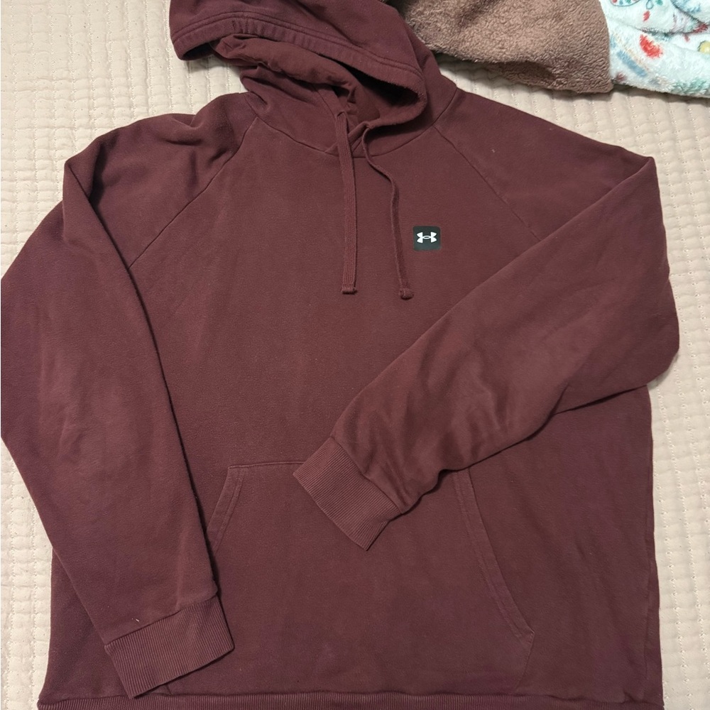 Under Armour Men's Burgundy Hoodie